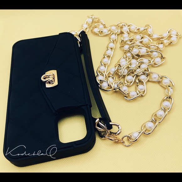iPhone Chain Case with Wallet - Picture 1 of 3
